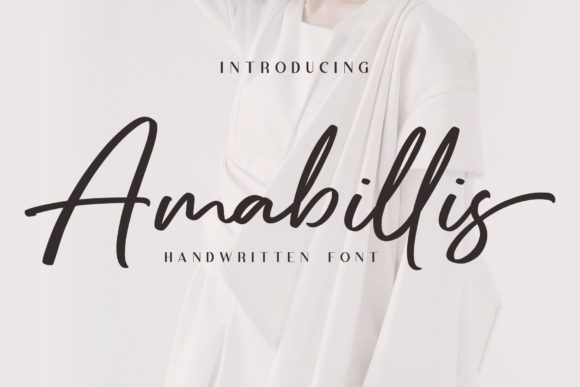 Amabillis: Elegant Script Font