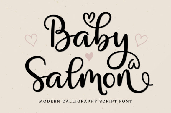 Baby Salmon Script: A Luxurious Font for Web Design