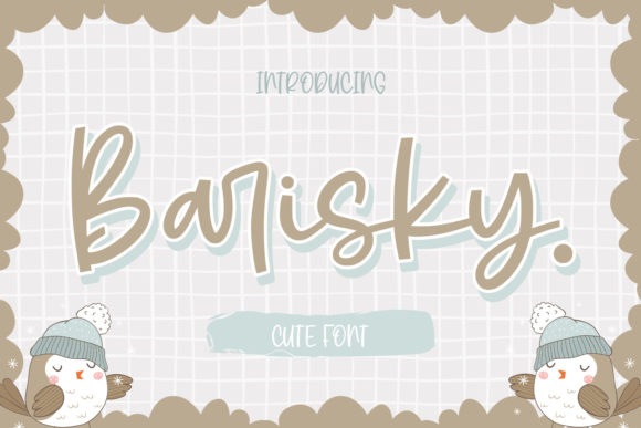 Barisky Cute Script: A Font for Creative Projects