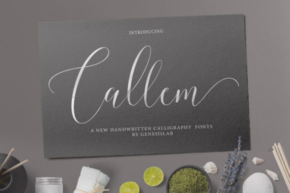 Callem Script: A Beautiful Handwritten Font