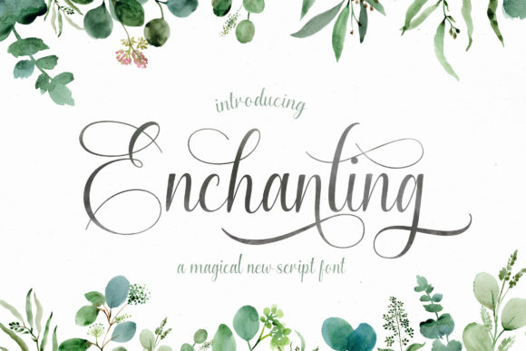 Enchanting Script: A Font for Impact