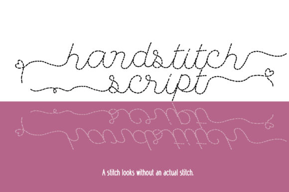 Handstitch Script Font Review