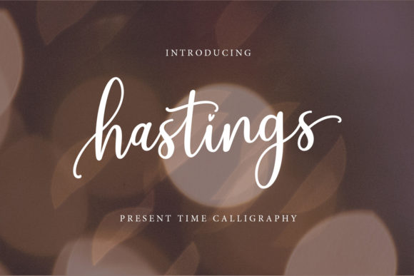 Hastings Script: A Creative Typeface for Makers