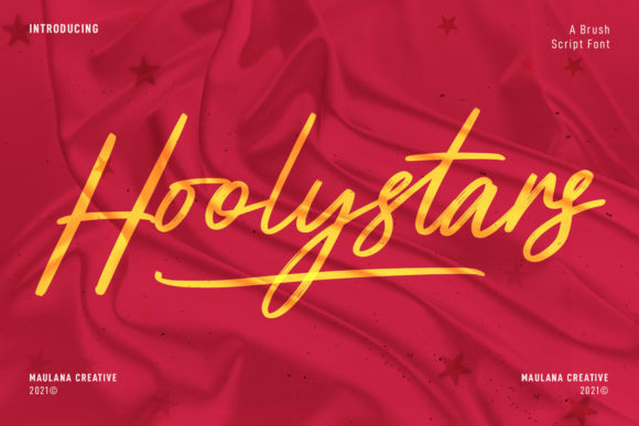 Hoolystars Script: A Stylish Typeface for Creative Projects