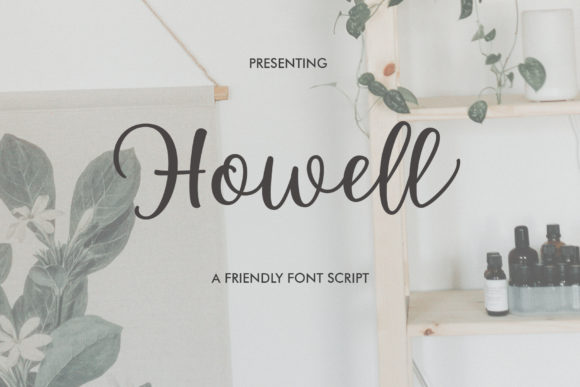 Howell Script: A Creative Font for Makers