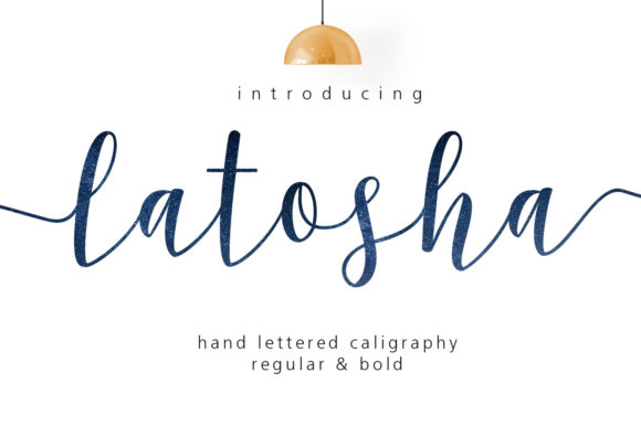 Latosha Script: A Modern Font for Creative Marketing