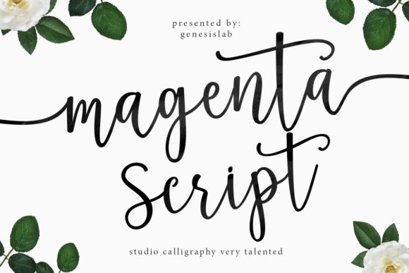 Magenta Script: A Stylish Font for Business