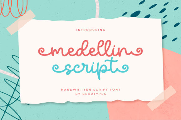 Medellin Script: Elegant Font for Editorial Design