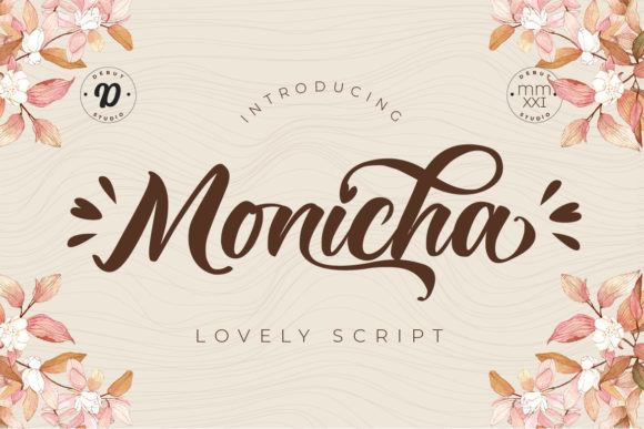 Monicha Script: A Stylish Font for Marketers