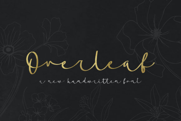 Overleaf Script: A Graceful Font for Web Design