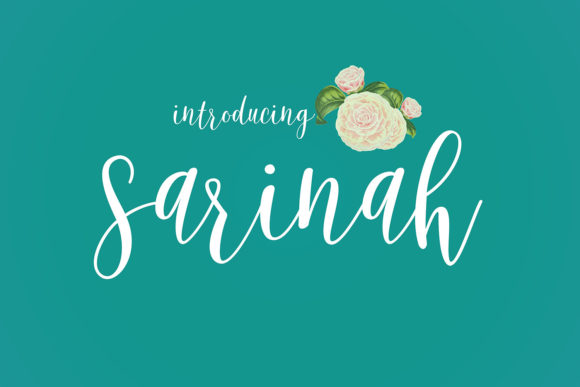 Sarinah Script: A Stylish Font for Web Design