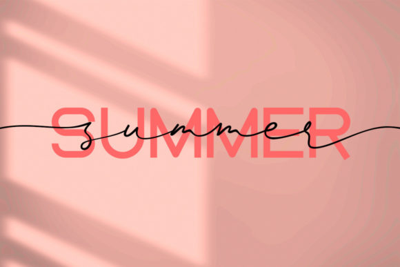 Summer Grow Font for Business
