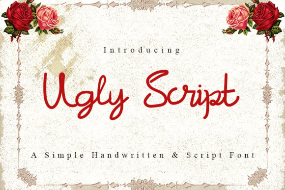Ugly Script: A Stylish Font for Digital Marketing