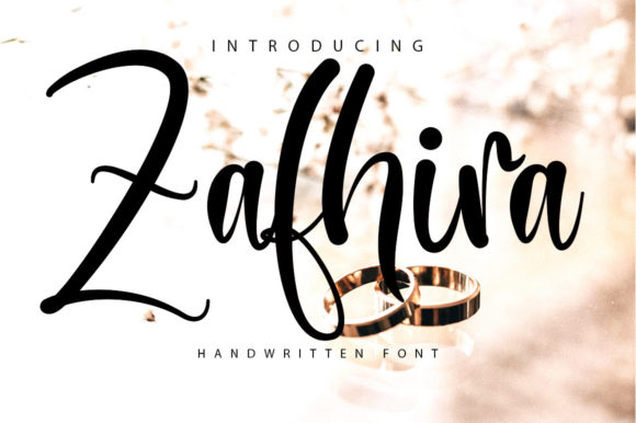 Zafhira Script: Elegant Handwritten Font